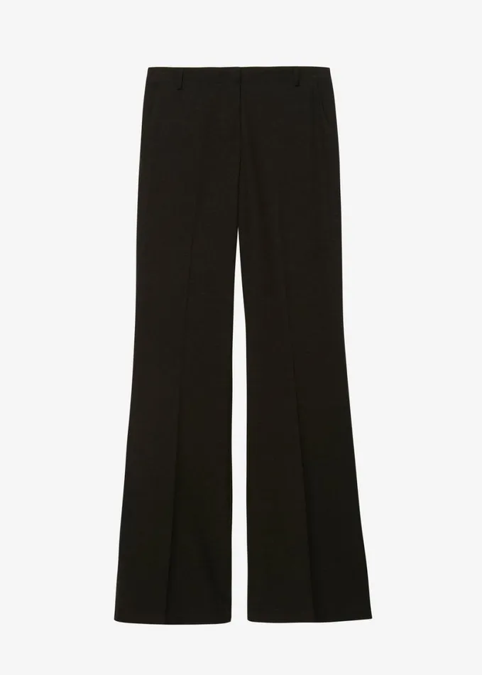 Clothing Women The Frankie Shop Maisie Bootcut Pants 8211 Black