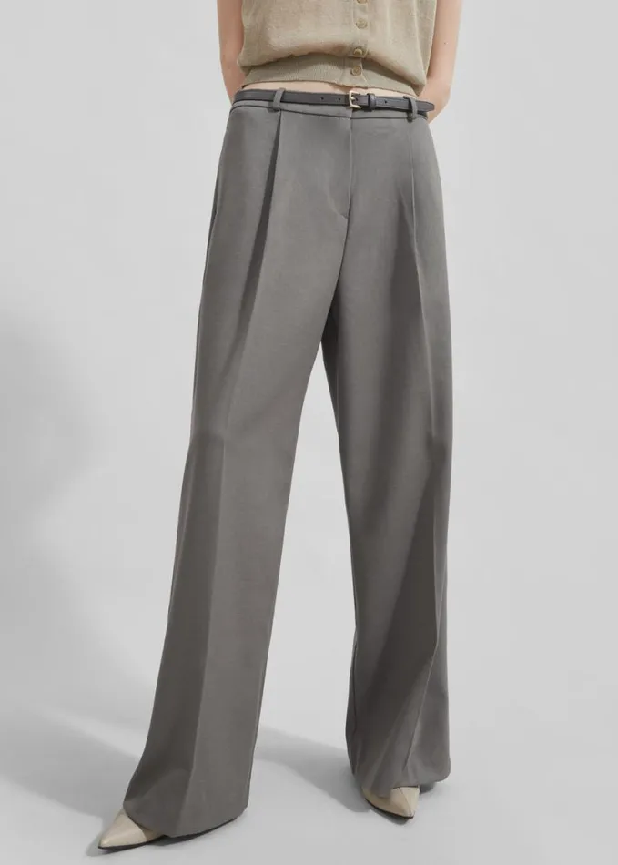 Clothing Women The Frankie Shop Maya Trousers 8211 Grey