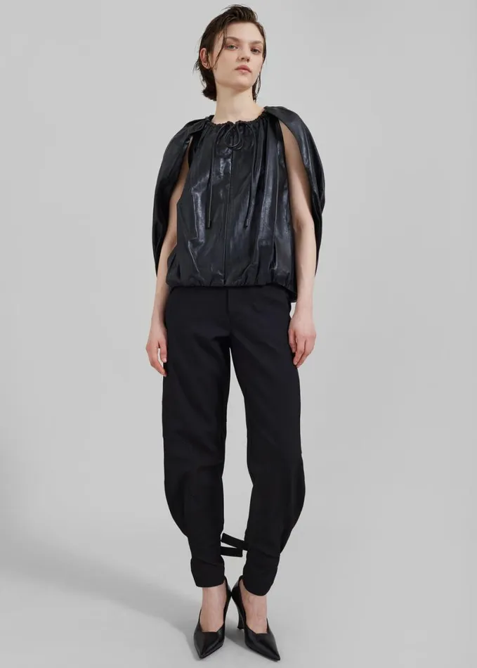Clothing Women The Frankie Shop Maylis Trousers 8211 Black