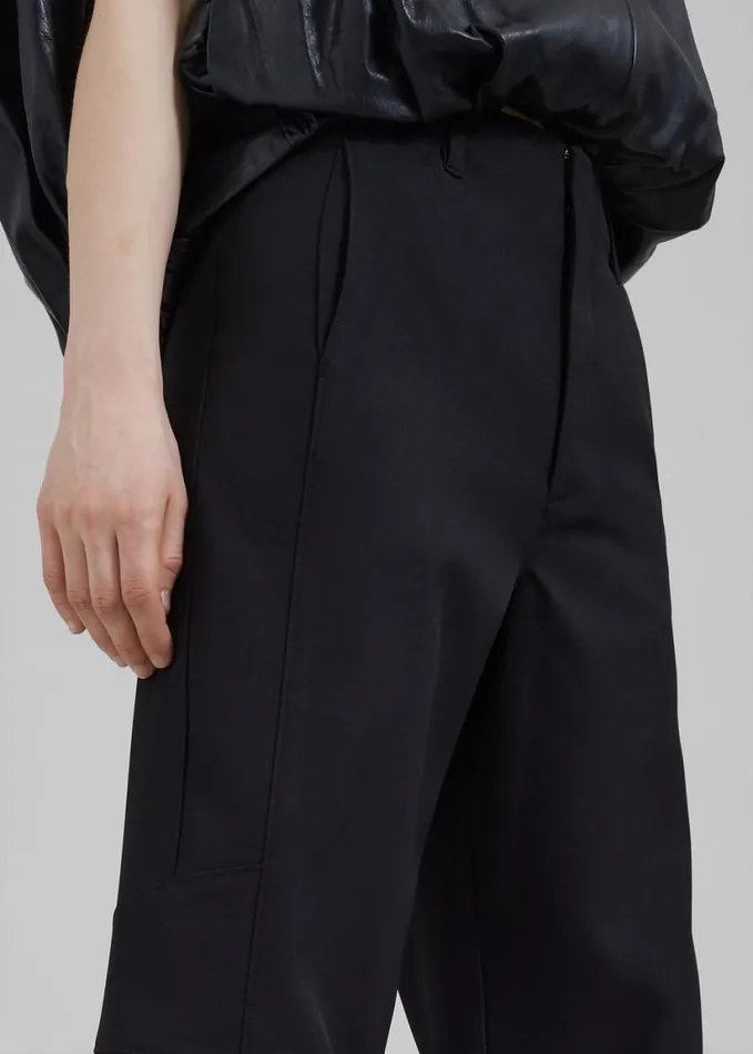Clothing Women The Frankie Shop Maylis Trousers 8211 Black