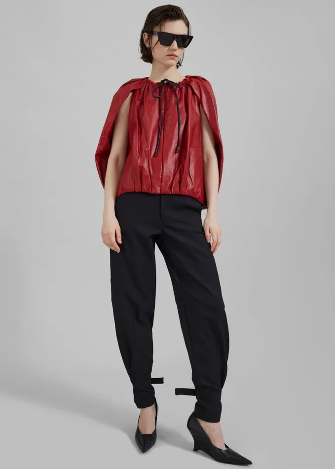 Clothing Women The Frankie Shop Maylis Trousers 8211 Black