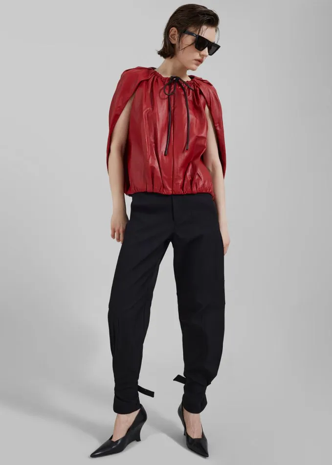 Clothing Women The Frankie Shop Maylis Trousers 8211 Black