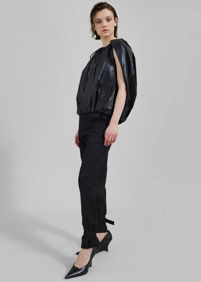 Clothing Women The Frankie Shop Maylis Trousers 8211 Black