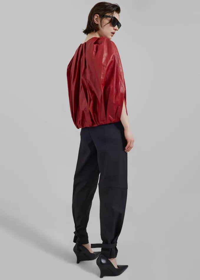 Clothing Women The Frankie Shop Maylis Trousers 8211 Black