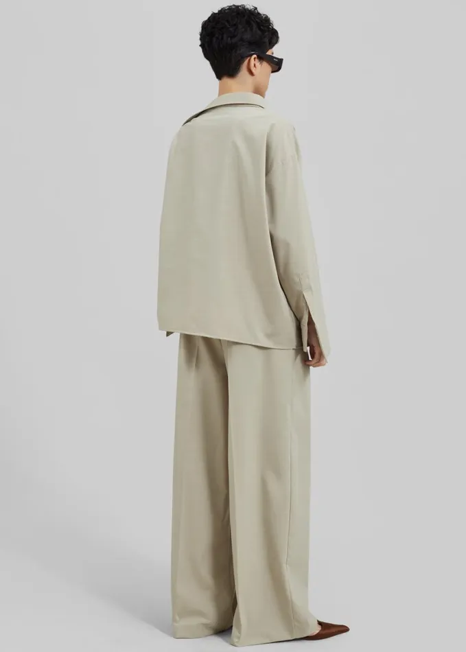Clothing Women The Frankie Shop Roan Trousers 8211 Beige