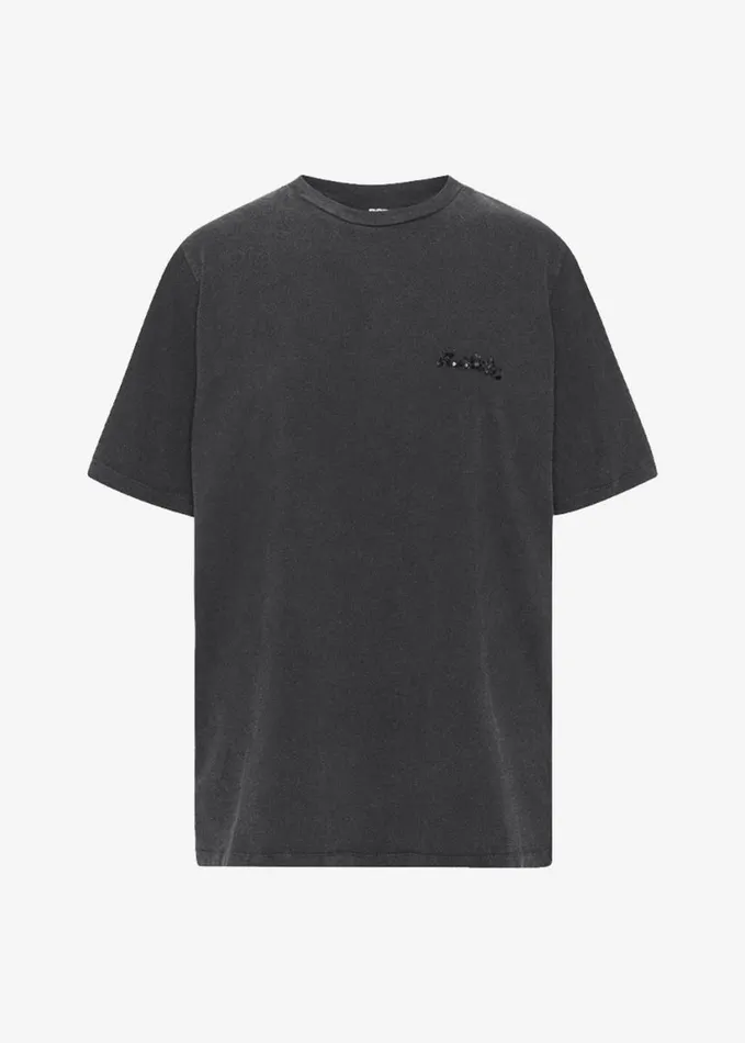 Clothing Women The Frankie Shop Rotate Heavy Oversized TShirt 8211 Black Wash