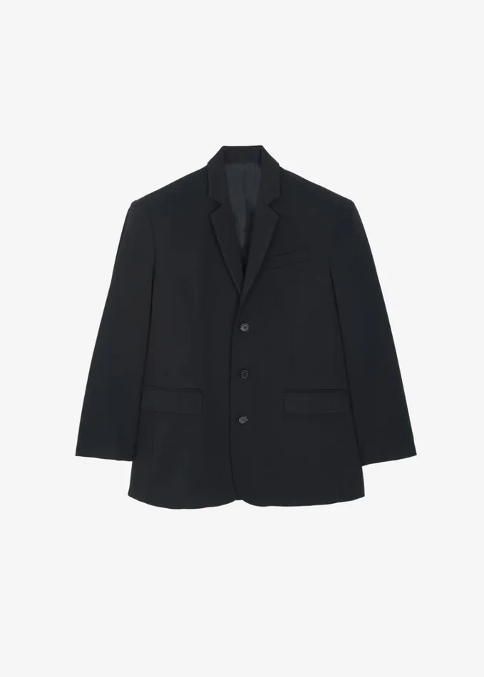 Clothing Women The Frankie Shop Tansy Oversized Blazer 8211 Black