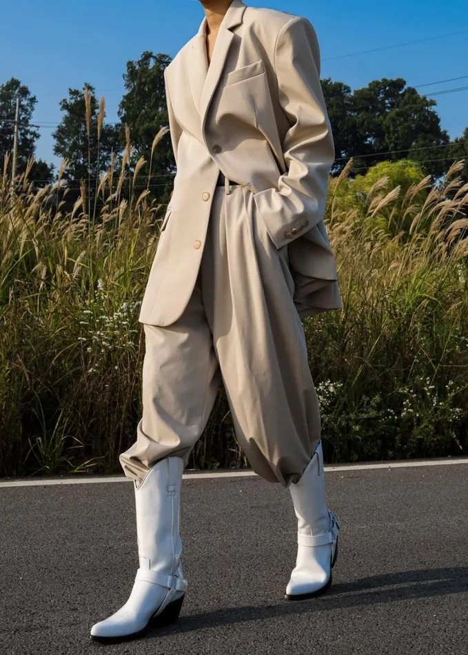 Clothing Women The Frankie Shop Tansy Pleated Trousers 8211 Beige