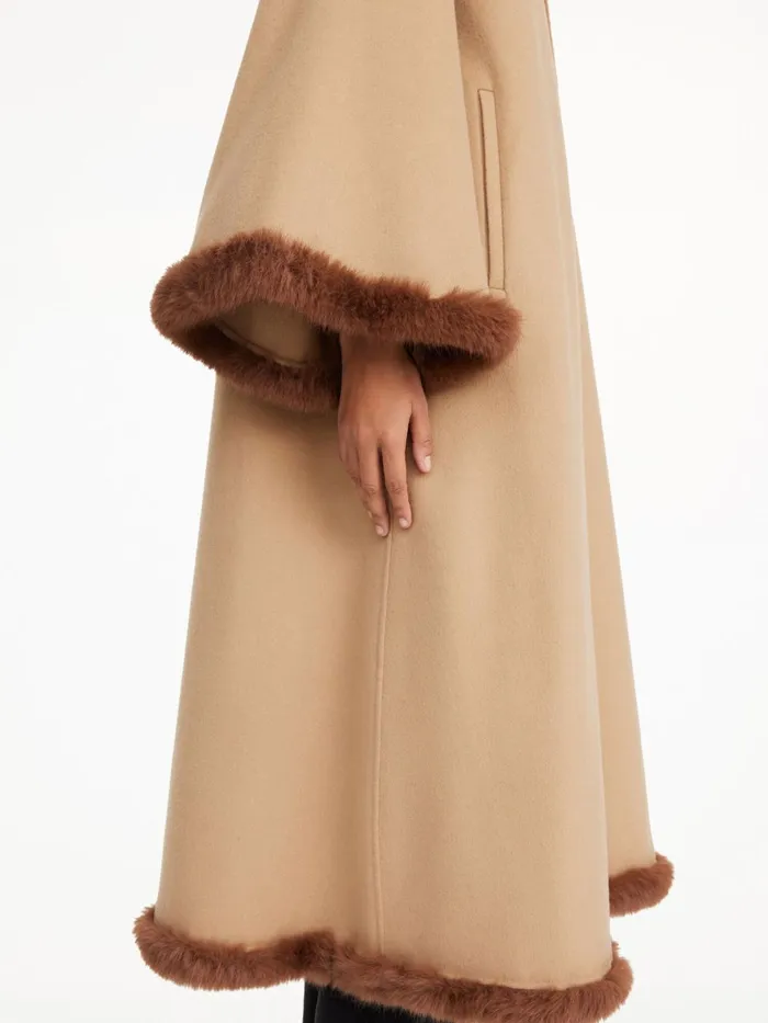 Coats and Jackets Women By Malene Birger Dalimas Wool Coat Dark Sand