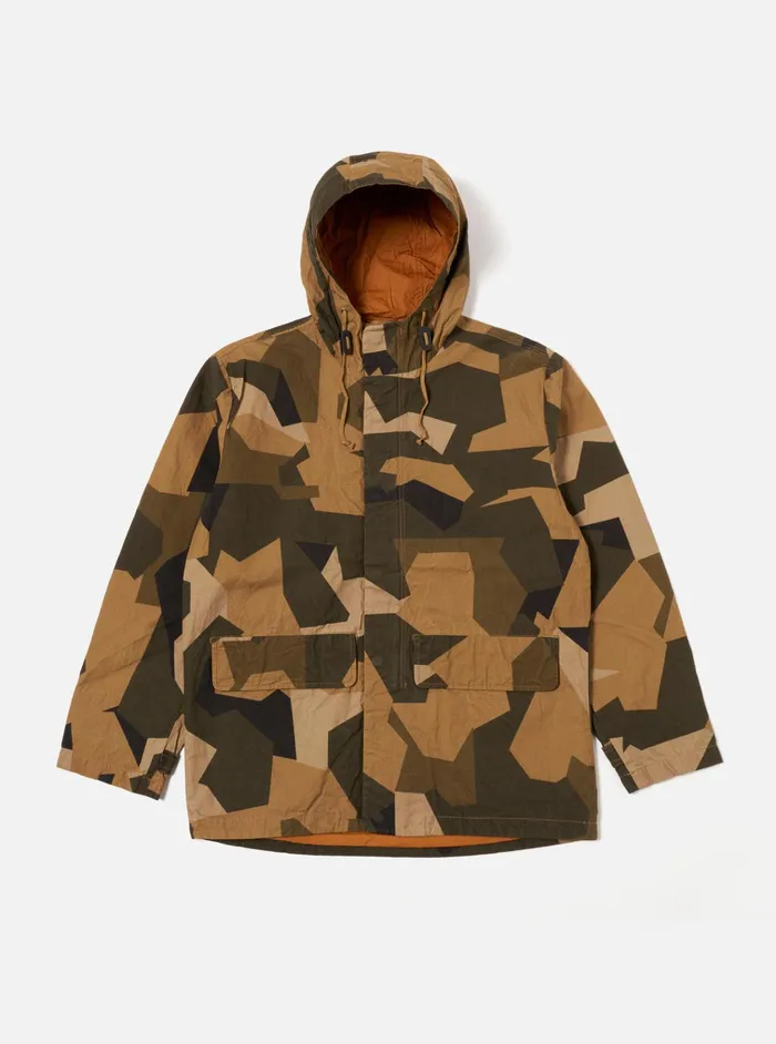 Coats and Outerwear Men Universal Works MasterPiece X Universal Works Stanedge Jacket In Brown Swedish Camo