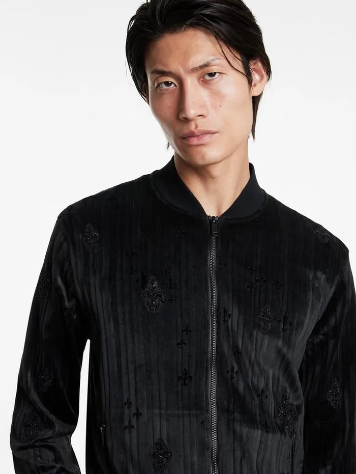 Coats And Jackets Men John Varvatos CLAVIER BOMBER Black