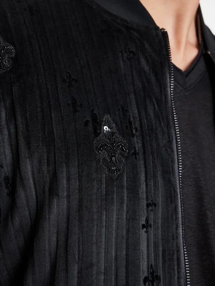 Coats And Jackets Men John Varvatos CLAVIER BOMBER Black