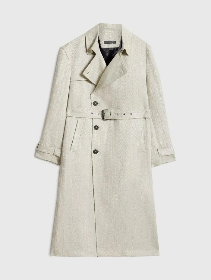 Coats And Jackets Men John Varvatos KEITH COAT Honey Dew