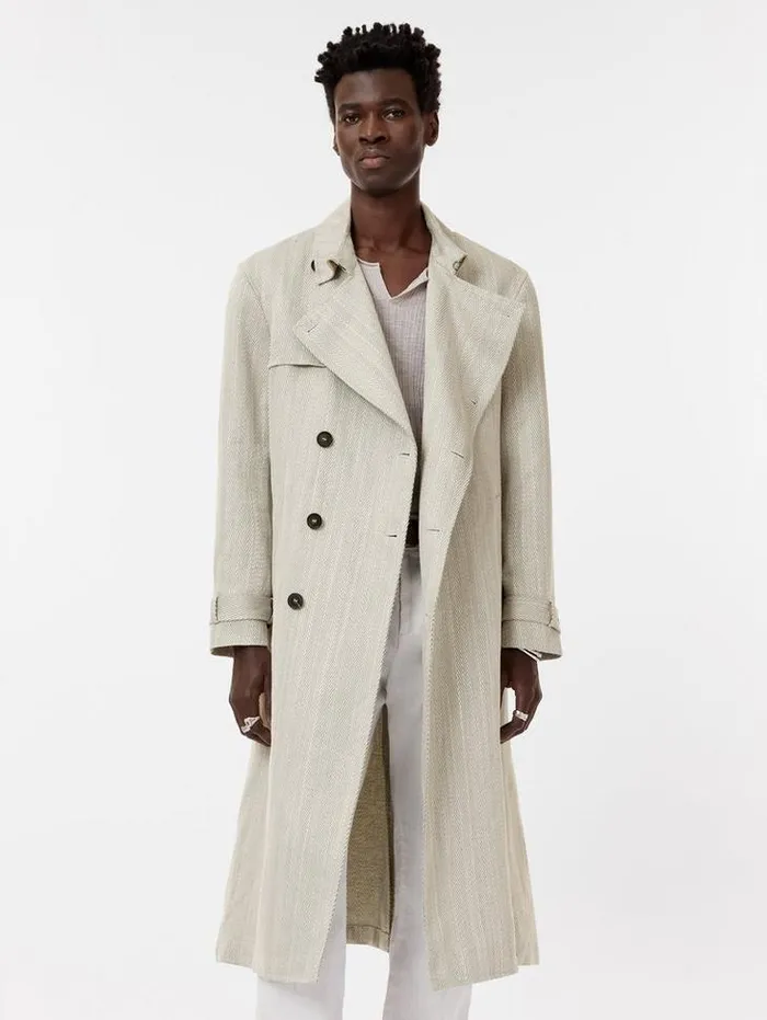 Coats And Jackets Men John Varvatos KEITH COAT Honey Dew