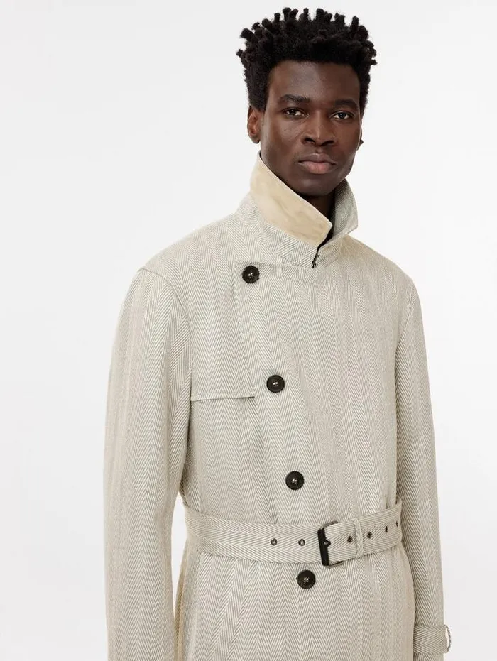 Coats And Jackets Men John Varvatos KEITH COAT Honey Dew
