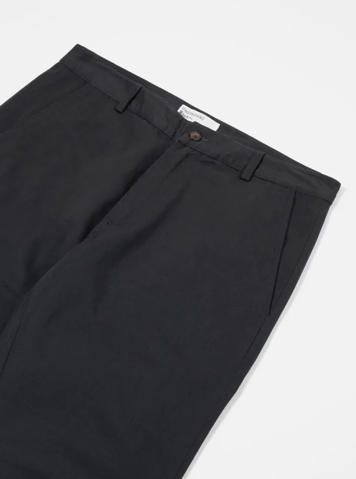 Cotton Twill Men Universal Works Universal Works Aston Pant In Black Twill