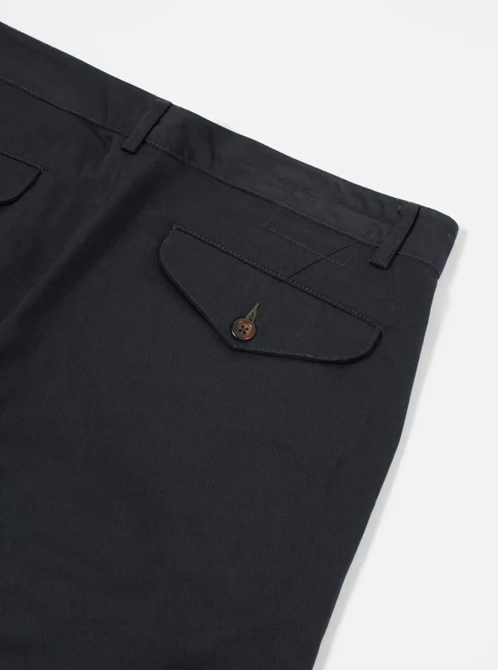 Cotton Twill Men Universal Works Universal Works Aston Pant In Black Twill