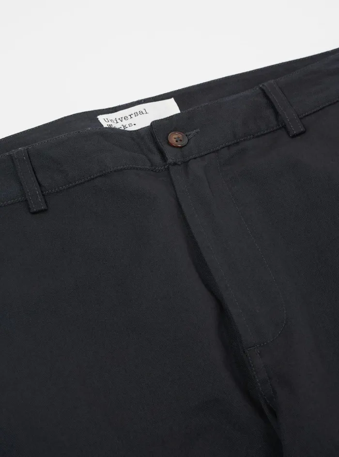 Cotton Twill Men Universal Works Universal Works Aston Pant In Black Twill