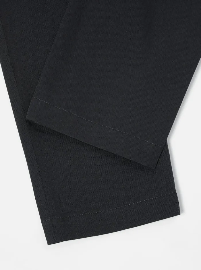 Cotton Twill Men Universal Works Universal Works Aston Pant In Black Twill
