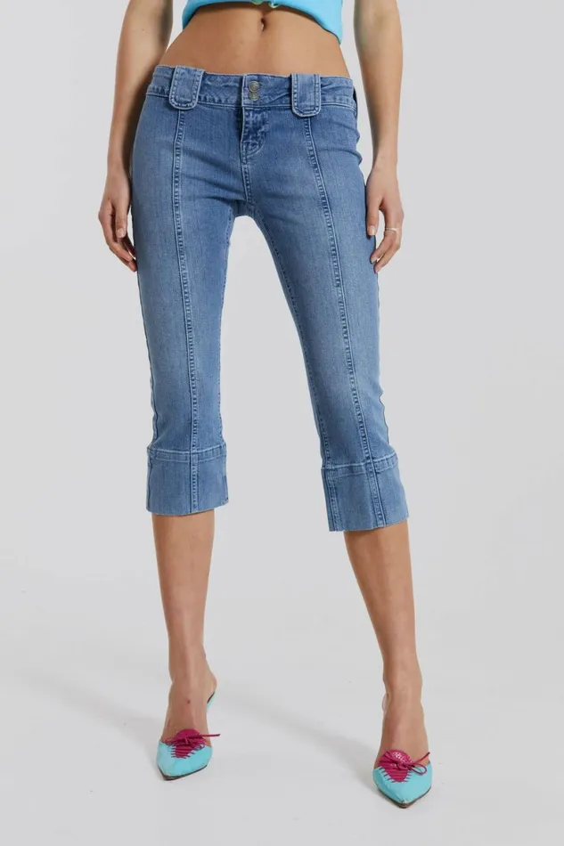 Cut Me Off Jean Blue Women Jaded London Jeans
