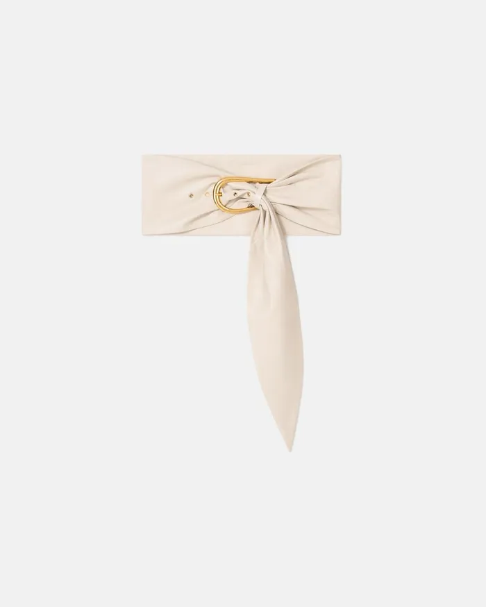 Dae Okobor AltLeather Belt Creme Women Nanushka Belts