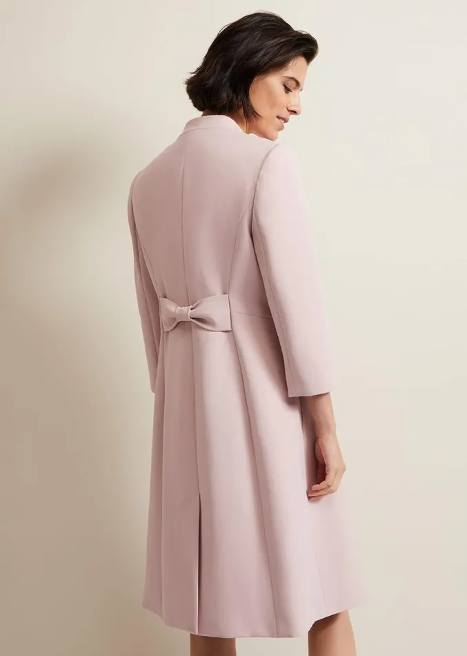 Daisy Tailored Coat Pale Pink Women Phase Eight Jackets