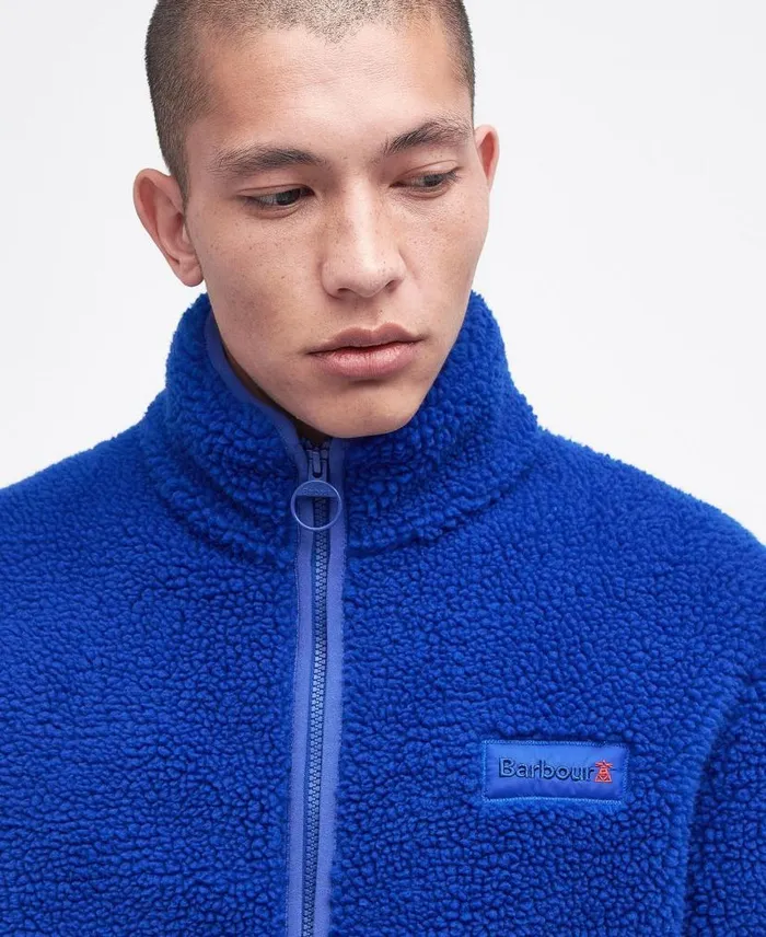 Dale Fleece Bright Blue Men Barbour Fleeces
