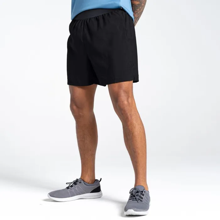Dare 2b Accelerate 7 Inch Fitness Shorts Black Men Gym Shorts