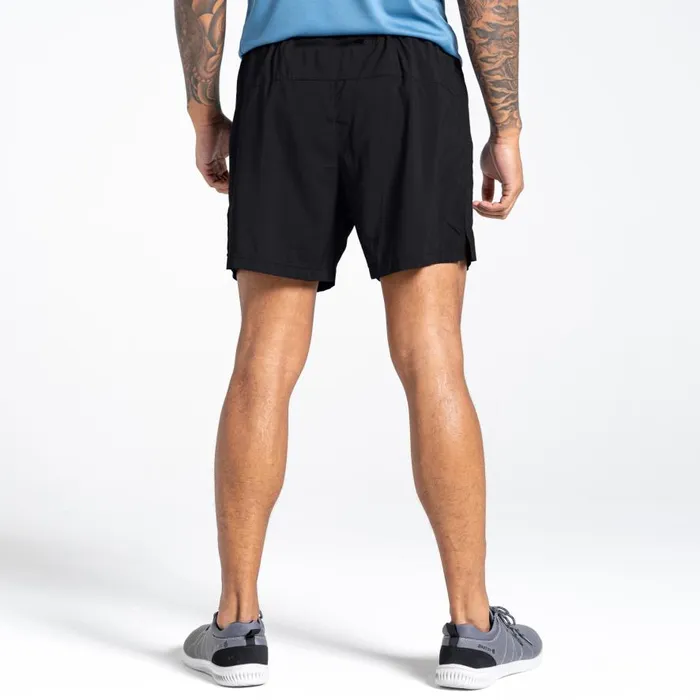 Dare 2b Accelerate 7 Inch Fitness Shorts Black Men Gym Shorts