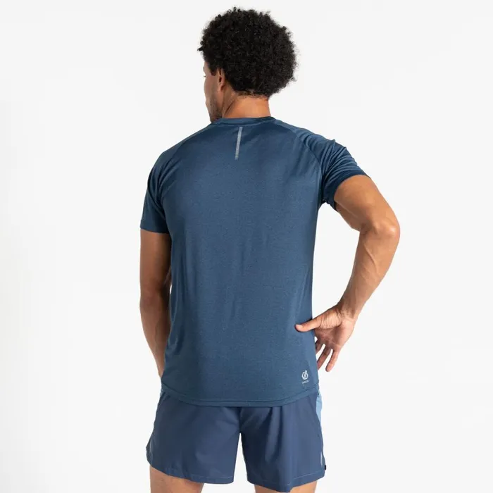 Dare 2b Accelerate Fitness TShirt Moonlight Denim Marl Men Gym Tops