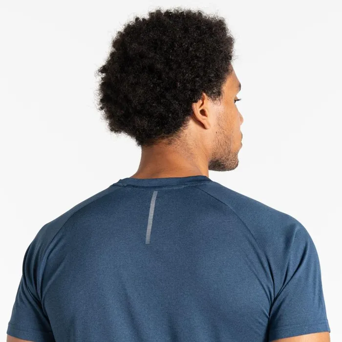 Dare 2b Accelerate Fitness TShirt Moonlight Denim Marl Men Gym Tops