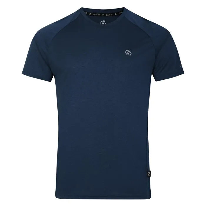 Dare 2b Accelerate Fitness TShirt Moonlight Denim Marl Men Gym Tops