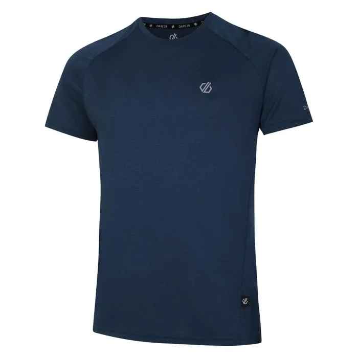 Dare 2b Accelerate Fitness TShirt Moonlight Denim Marl Men Gym Tops