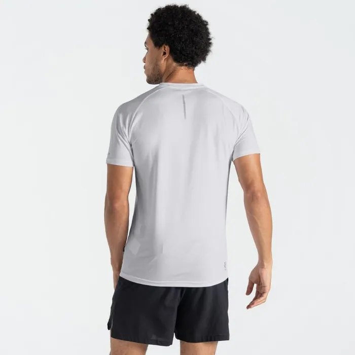 Dare 2b Accelerate Fitness TShirt White Men Gym Tops