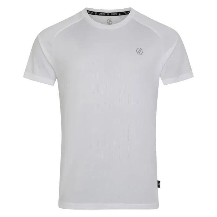 Dare 2b Accelerate Fitness TShirt White Men Gym Tops