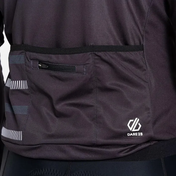 Dare 2b AEP Revolving Long Sleeved Jersey Black Men Cycling Jerseys