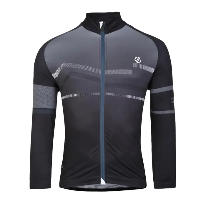 Dare 2b AEP Revolving Long Sleeved Jersey Black Men Cycling Jerseys