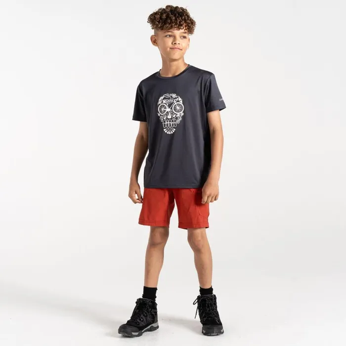 Dare 2b Amuse II TShirt Ebony Grey Kids