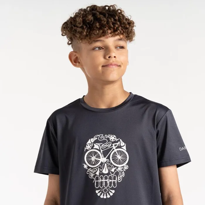 Dare 2b Amuse II TShirt Ebony Grey Kids