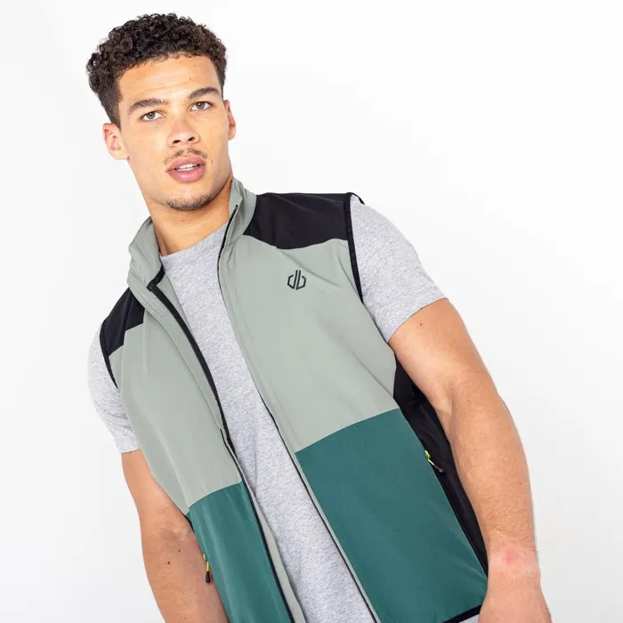 Dare 2b Aptile II Lightweight Vest Agave Green Black Men Gilets