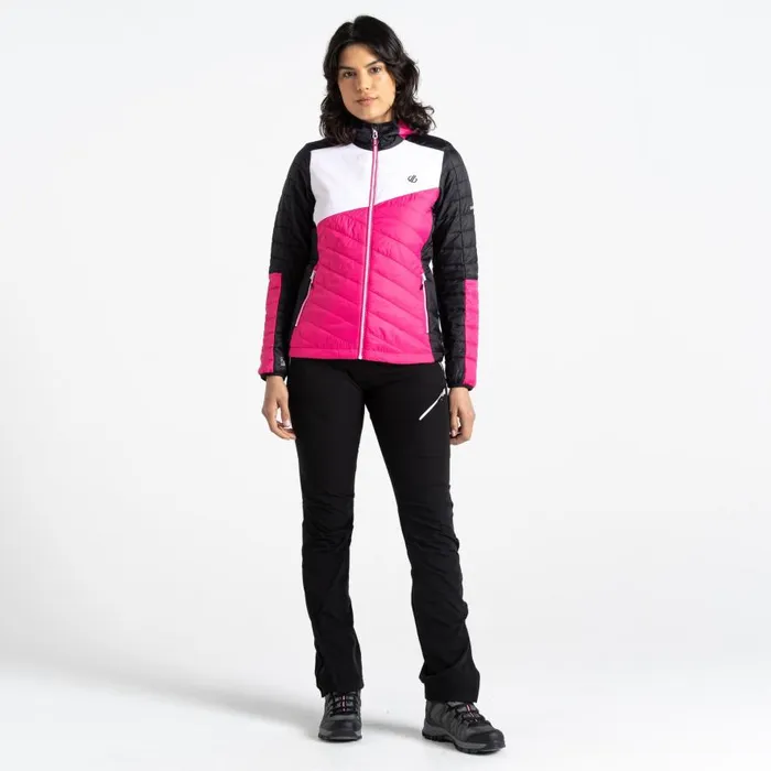 Dare 2b Ascending Padded Jacket Pure Pink Black Women Lightweight Jackets