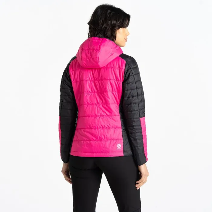 Dare 2b Ascending Padded Jacket Pure Pink Black Women Lightweight Jackets