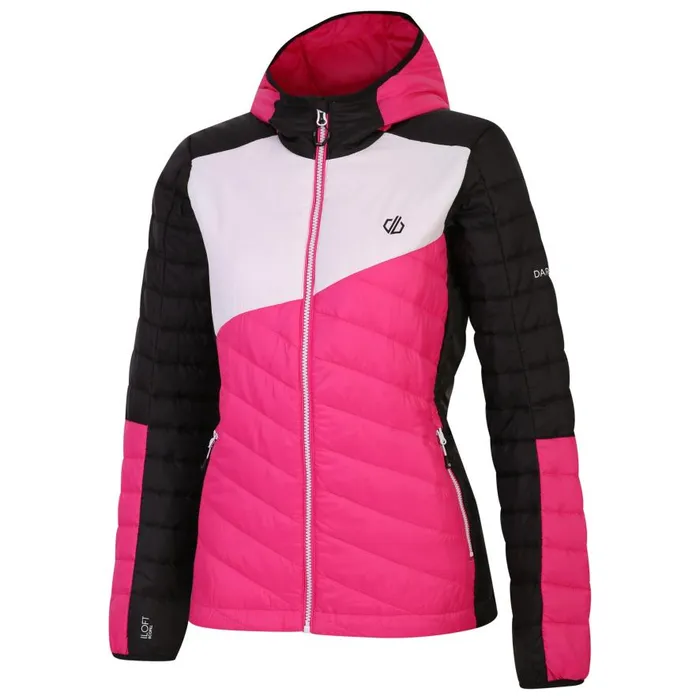 Dare 2b Ascending Padded Jacket Pure Pink Black Women Lightweight Jackets