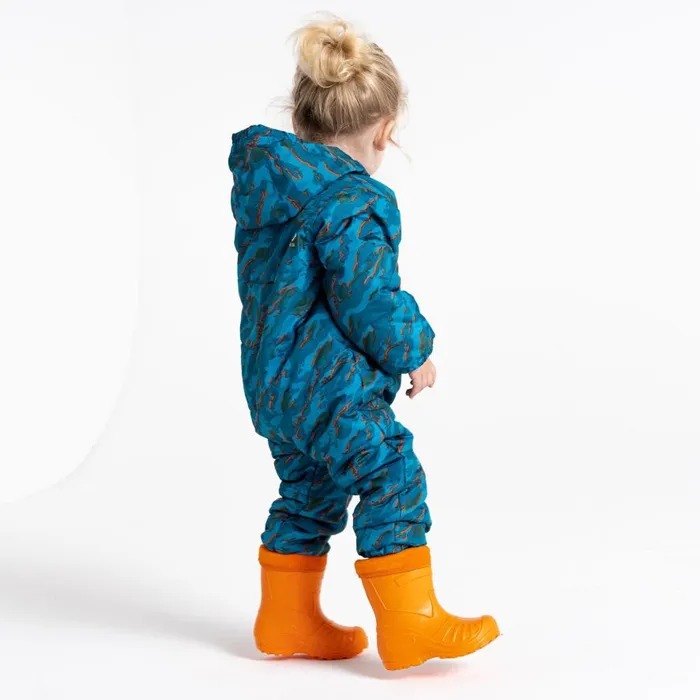 Dare 2b Bambino II Insulated Snowsuit Blue Camo Print Kids Snow Suits