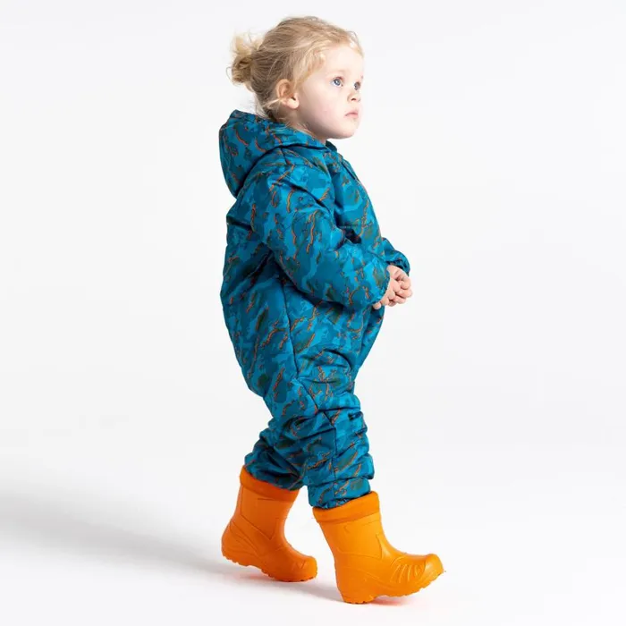 Dare 2b Bambino II Insulated Snowsuit Blue Camo Print Kids Snow Suits