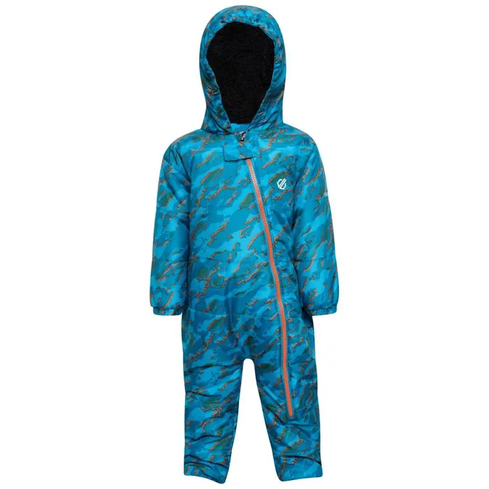 Dare 2b Bambino II Insulated Snowsuit Blue Camo Print Kids Snow Suits