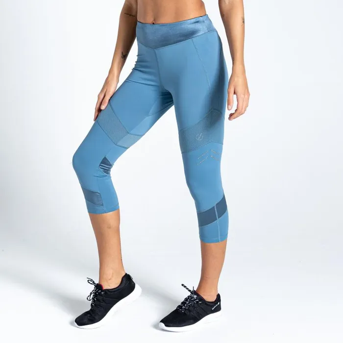 Dare 2b Born To Shine Recycled Lightweight 34 Leggings Bluestone Women Leggings