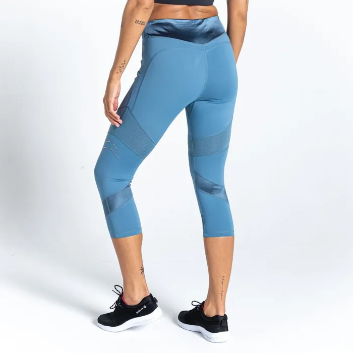 Dare 2b Born To Shine Recycled Lightweight 34 Leggings Bluestone Women Leggings