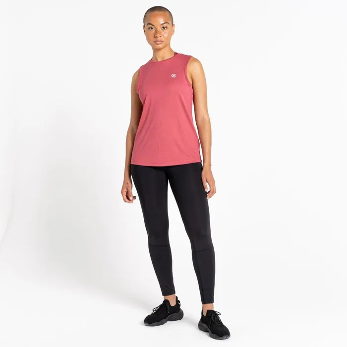 Dare 2b Capacity Fitness Tank Earth Rose Women Gym Tops