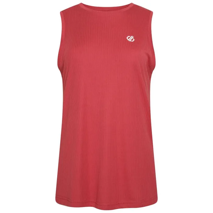 Dare 2b Capacity Fitness Tank Earth Rose Women Gym Tops